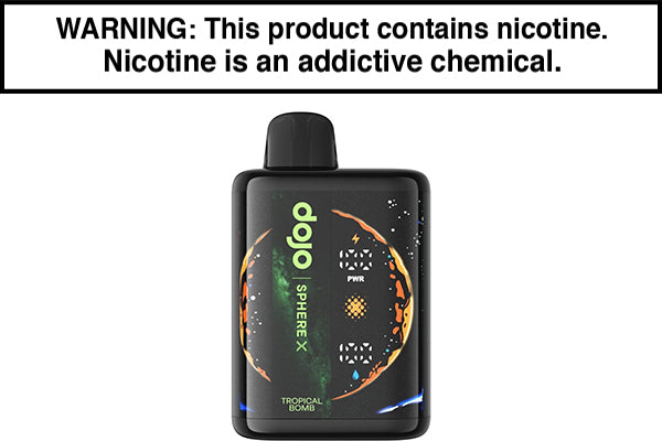 DOJO SPHERE X 40K DISPOSABLE VAPE - 40,000 PUFFS Tropical Bomb