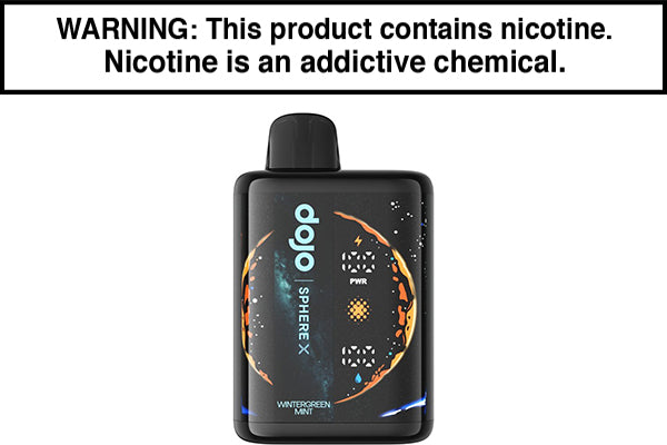 DOJO SPHERE X 40K DISPOSABLE VAPE - 40,000 PUFFS Wintergreen Mint