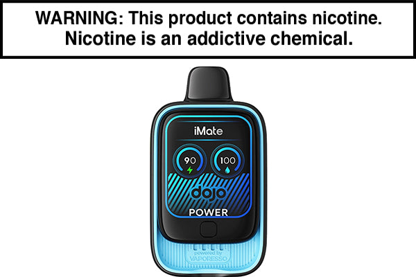 DOJO IMATE X 20K DISPOSABLE VAPE KIT - 20,000 PUFFS Blue Straw Splash