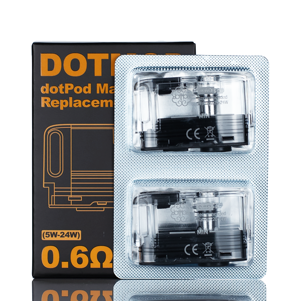 dotMod dotPod Max Replacement Pods | Integrated Mesh Coil Pod - Vape Juice
