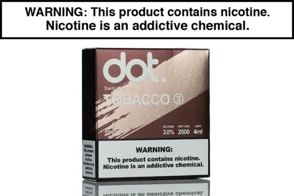 DOTMOD SWITCH PRE-FILLED DISPOSABLE PODS - 2000 PUFFS (2 PACK)