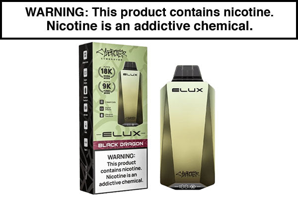 ELUX CYBEROVER DISPOSABLE VAPE - 18,000 PUFFS - Vape Juice