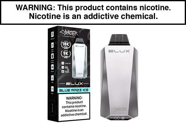 ELUX CYBEROVER DISPOSABLE VAPE - 18,000 PUFFS - Vape Juice