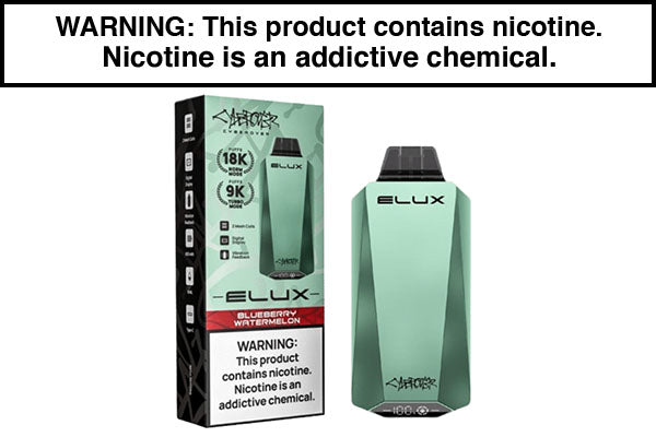 ELUX CYBEROVER DISPOSABLE VAPE - 18,000 PUFFS - Vape Juice