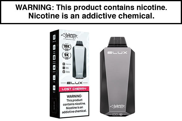 Elux Cyberover Disposable Vape 18,000 Puffs - $12.95 Elux Cyberover Disposable Vape 18,000 Puffs - $12.95