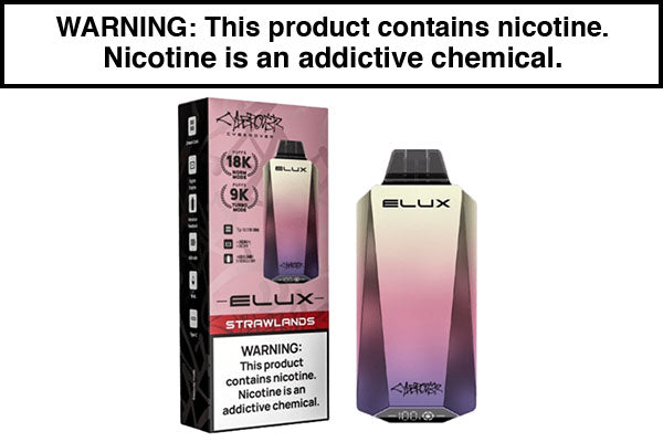 Elux Cyberover Disposable Vape 18,000 Puffs - $12.95 Elux Cyberover Disposable Vape 18,000 Puffs - $12.95