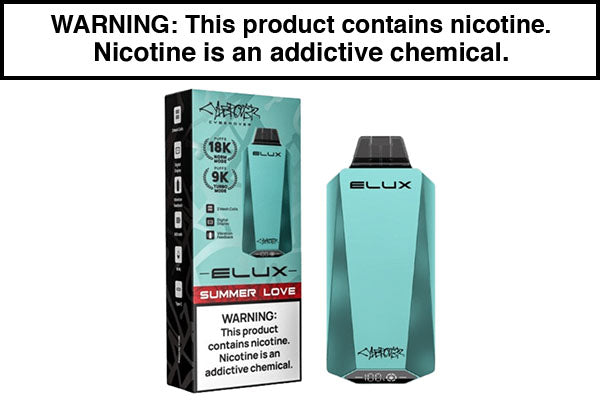 Elux Cyberover Disposable Vape 18,000 Puffs - $12.95 Elux Cyberover Disposable Vape 18,000 Puffs - $12.95