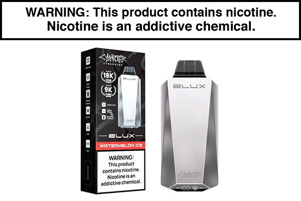 ELUX CYBEROVER DISPOSABLE VAPE - 18,000 PUFFS - Vape Juice