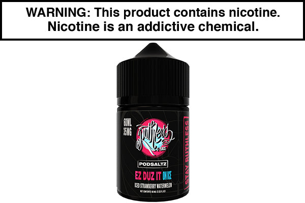 EZ DUZ IT ON ICE BY RUTHLESS NICOTINE SALT 60ML