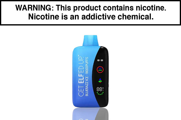 ELF VPR 18K DISPOSABLE VAPE - 18,000 PUFFS Blue Razz Ice