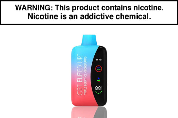 ELF VPR 18K DISPOSABLE VAPE - 18,000 PUFFS Triple Berry Ice