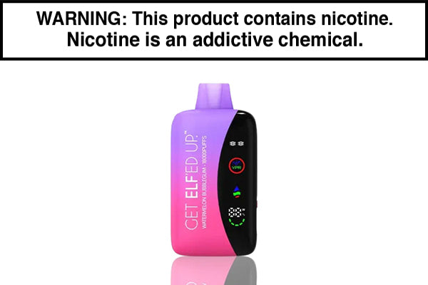 ELF VPR 18K DISPOSABLE VAPE - 18,000 PUFFS Watermelon Bubblegum