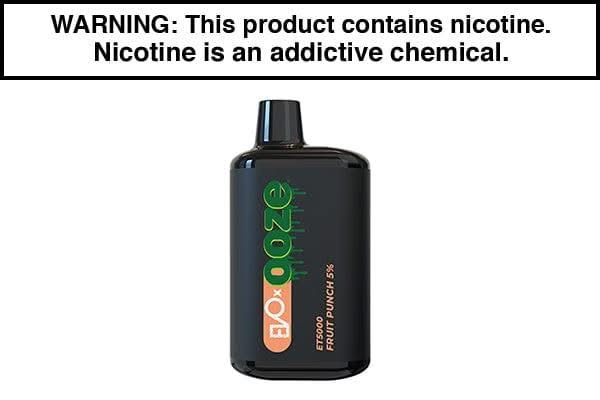 EVO BAR X OOZE BAR ET5000 13ML 5000 PUFF DISPOSABLE EVO BAR X OOZE BAR ET5000 13ML 5000 PUFF DISPOSABLE