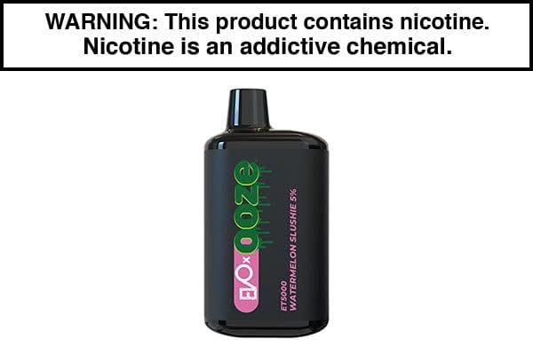 EVO BAR X OOZE BAR ET5000 13ML 5000 PUFF DISPOSABLE EVO BAR X OOZE BAR ET5000 13ML 5000 PUFF DISPOSABLE