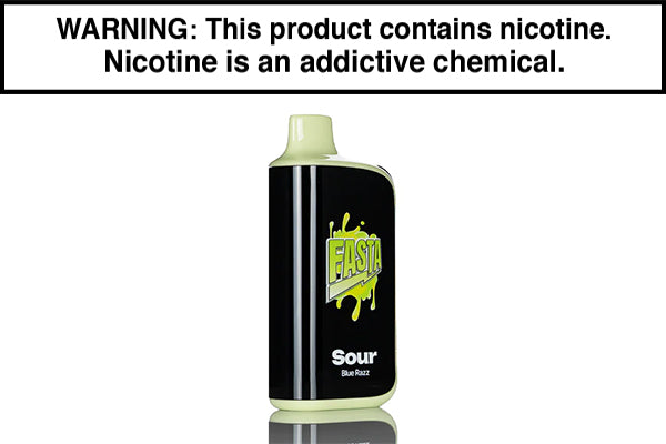 FASTA BURRST V2 37K DISPOSABLE VAPE - 37,000 PUFFS Blue Razz