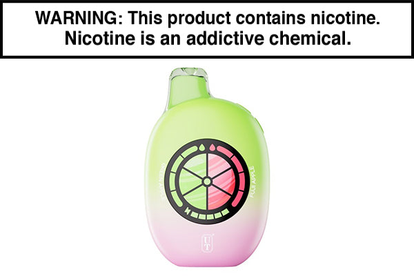 FLUM UT BAR DISPOSABLE VAPE - 50,000 PUFFS Green Apple Fuji Apple