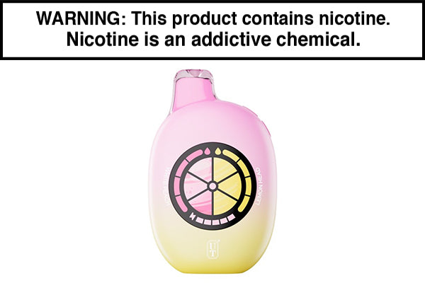 FLUM UT BAR DISPOSABLE VAPE - 50,000 PUFFS White Peach Lemon Head