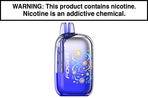 FOGER BIT 35K DISPOSABLE VAPE - 35,000 PUFFS Orange Cranberry Lime Ice