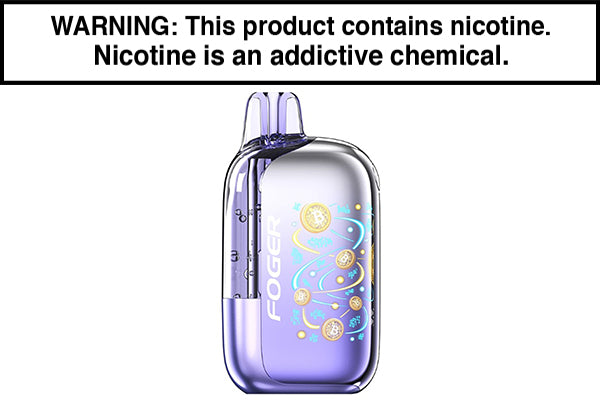 FOGER BIT 35K DISPOSABLE VAPE - 35,000 PUFFS White Peach Raspberry