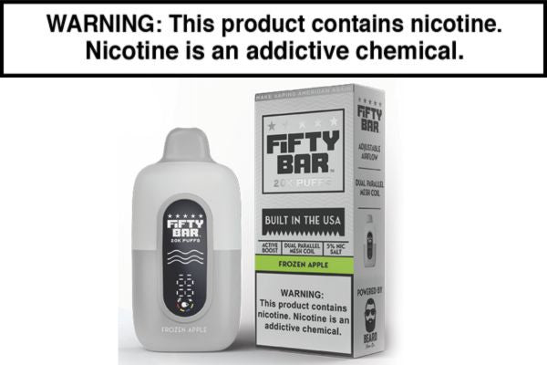 FIFTY BAR V2 20K DISPOSABLE VAPE - 20,000 PUFFS