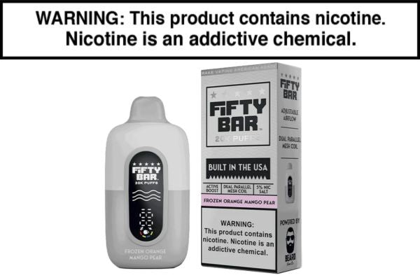 FIFTY BAR V2 20K DISPOSABLE VAPE - 20,000 PUFFS