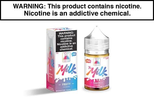 FRUITY BY THE MILK SALT NIC 30ML FRUITY BY THE MILK SALT NIC 30ML