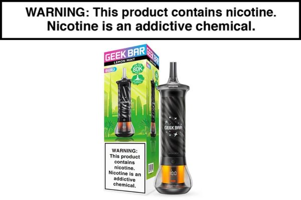 GEEK BAR BURJ DISPOSABLE E-HOOKAH - 80,000 PUFFS