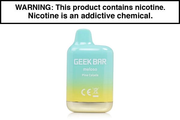 GEEK BAR MELOSO MINI DISPOSABLE VAPE - 1500 PUFFS GEEK BAR MELOSO MINI DISPOSABLE VAPE - 1500 PUFFS