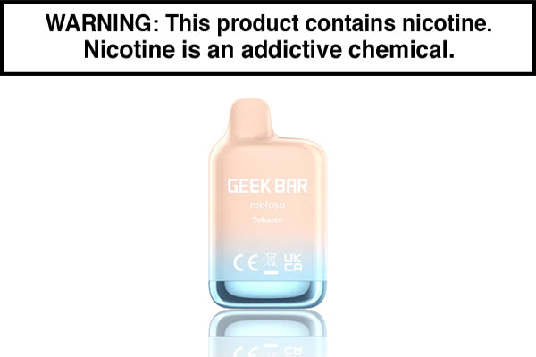 GEEK BAR MELOSO MINI DISPOSABLE VAPE - 1500 PUFFS Tobacco