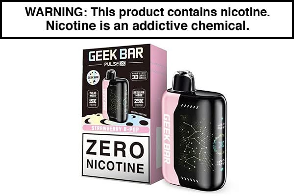 Geek Bar Pulse X Zero Disposable Vape 25,000 Puffs Geek Bar Pulse X Zero Disposable Vape 25,000 Puffs