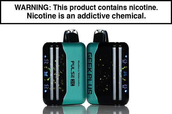 GEEK PLUS PULSE X 40K DISPOSABLE VAPE - 40,000 PUFFS Blueberry Watermelon