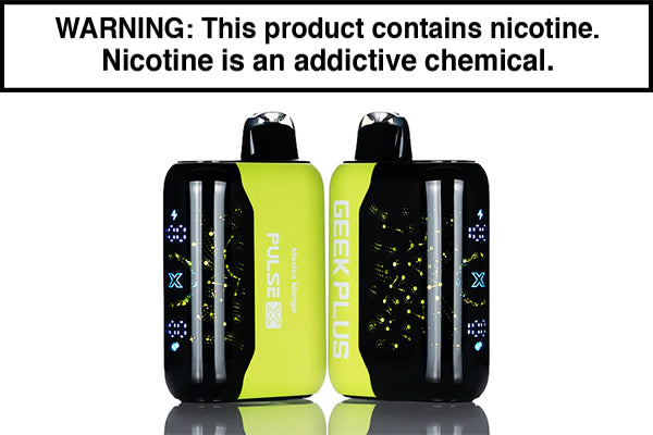 GEEK PLUS PULSE X 40K DISPOSABLE VAPE - 40,000 PUFFS Mexico Mango