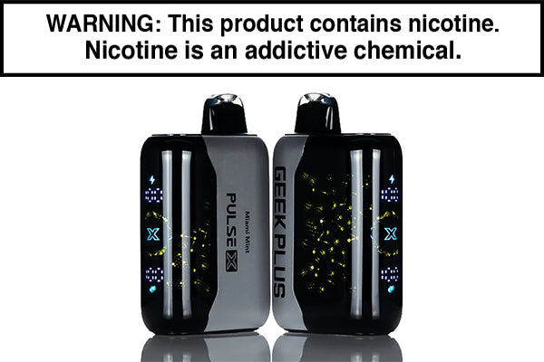 GEEK PLUS PULSE X 40K DISPOSABLE VAPE - 40,000 PUFFS Miami Mint