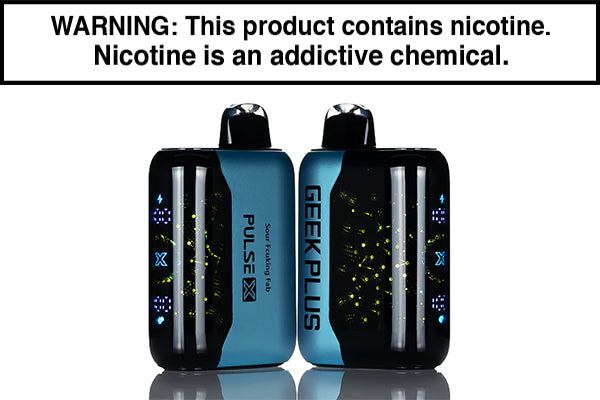 GEEK PLUS PULSE X 40K DISPOSABLE VAPE - 40,000 PUFFS GEEK PLUS PULSE X 40K DISPOSABLE VAPE - 40,000 PUFFS