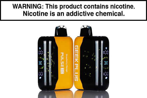 GEEK PLUS PULSE X 40K DISPOSABLE VAPE - 40,000 PUFFS Strawberry Mango