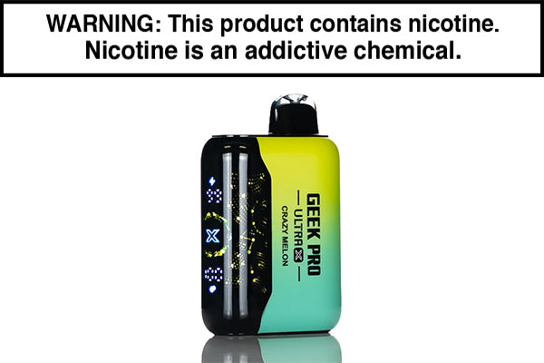 GEEK PRO ULTRA X 45K DISPOSABLE VAPE - 45,000 PUFFS Crazy Melon