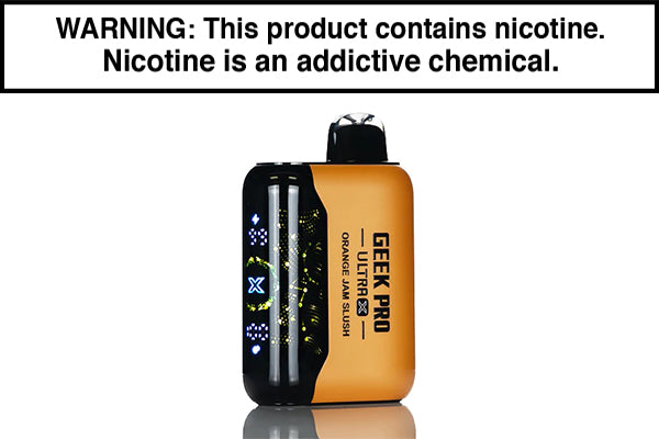 GEEK PRO ULTRA X 45K DISPOSABLE VAPE - 45,000 PUFFS Orange Jam Slush
