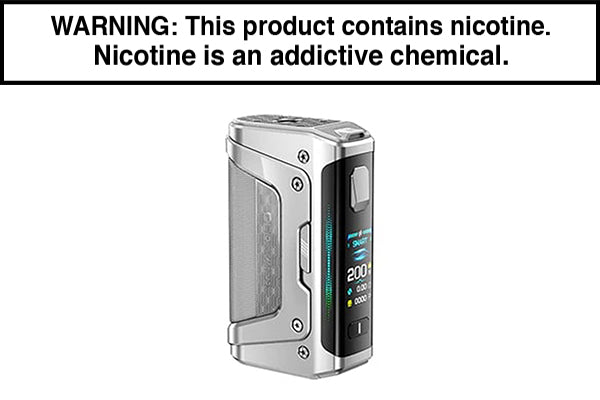 GEEKVAPE AEGIS LEGEND 5 BOX MOD Frost Silver