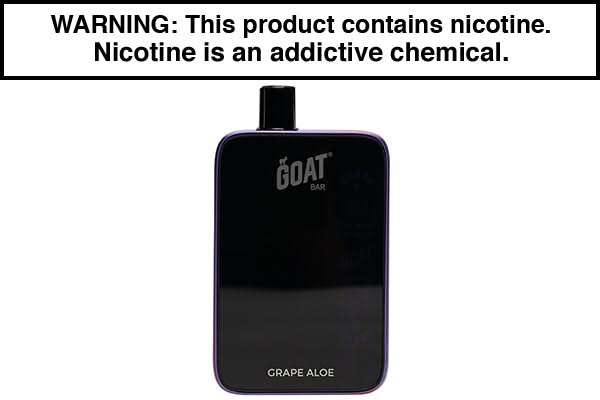 GOAT BAR 25K DISPOSABLE VAPE - 25,000 PUFFS GOAT BAR 25K DISPOSABLE VAPE - 25,000 PUFFS