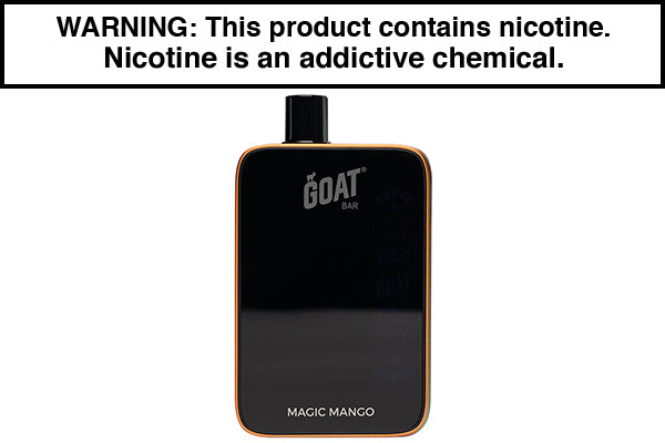 GOAT BAR 25K DISPOSABLE VAPE - 25,000 PUFFS Magic Mango