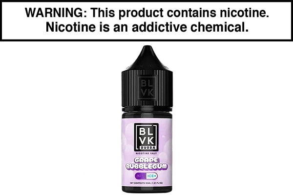 GRAPE BUBBLEGUM BY BLVK BUBBA SALT 30ML