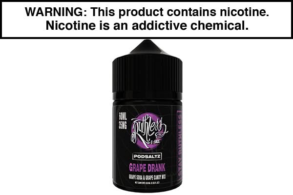 ruthless vape juice near me GRAPE DRANK BY RUTHLESS NICOTINE SALT 30ML