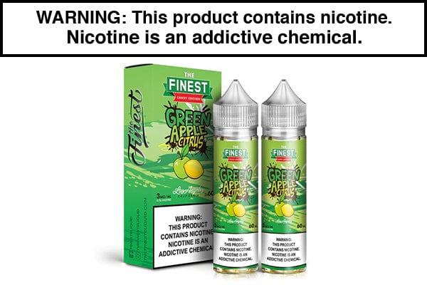 GREEN APPLE CITRUS BY THE FINEST SWEET AND SOUR SERIES 120ML