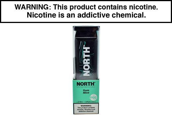 North Disposable Vape 5000 Puffs - $14.95 North Disposable Vape 5000 Puffs - $14.95