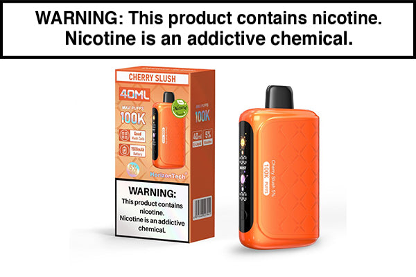 HORIZONTECH 100K DISPOSABLE VAPE - 100,000 PUFFS Cherry Slush