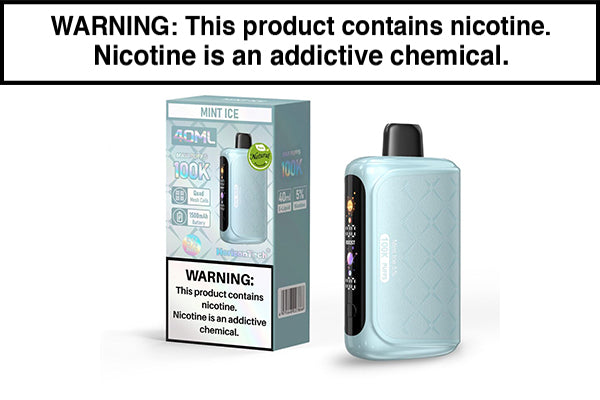 HORIZONTECH 100K DISPOSABLE VAPE - 100,000 PUFFS Mint Ice