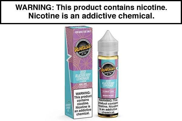 ICED Blackberry Lemonade by Vapetasia - 60ML/100ML ICED Blackberry Lemonade by Vapetasia - 60ML/100ML