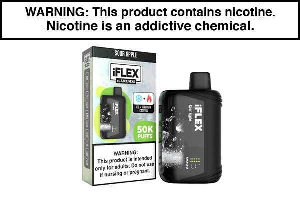 JUICE HEAD IFLEX MELATINE DISPOSABLE VAPE - 50,000 PUFFS