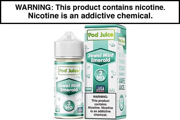 JEWEL MINT EMERALD BY POD JUICE 100ML JEWEL MINT EMERALD BY POD JUICE 100ML