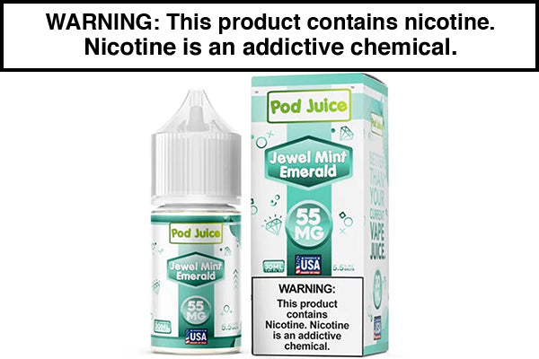 JEWEL MINT EMERALD BY POD JUICE SALT 30ML